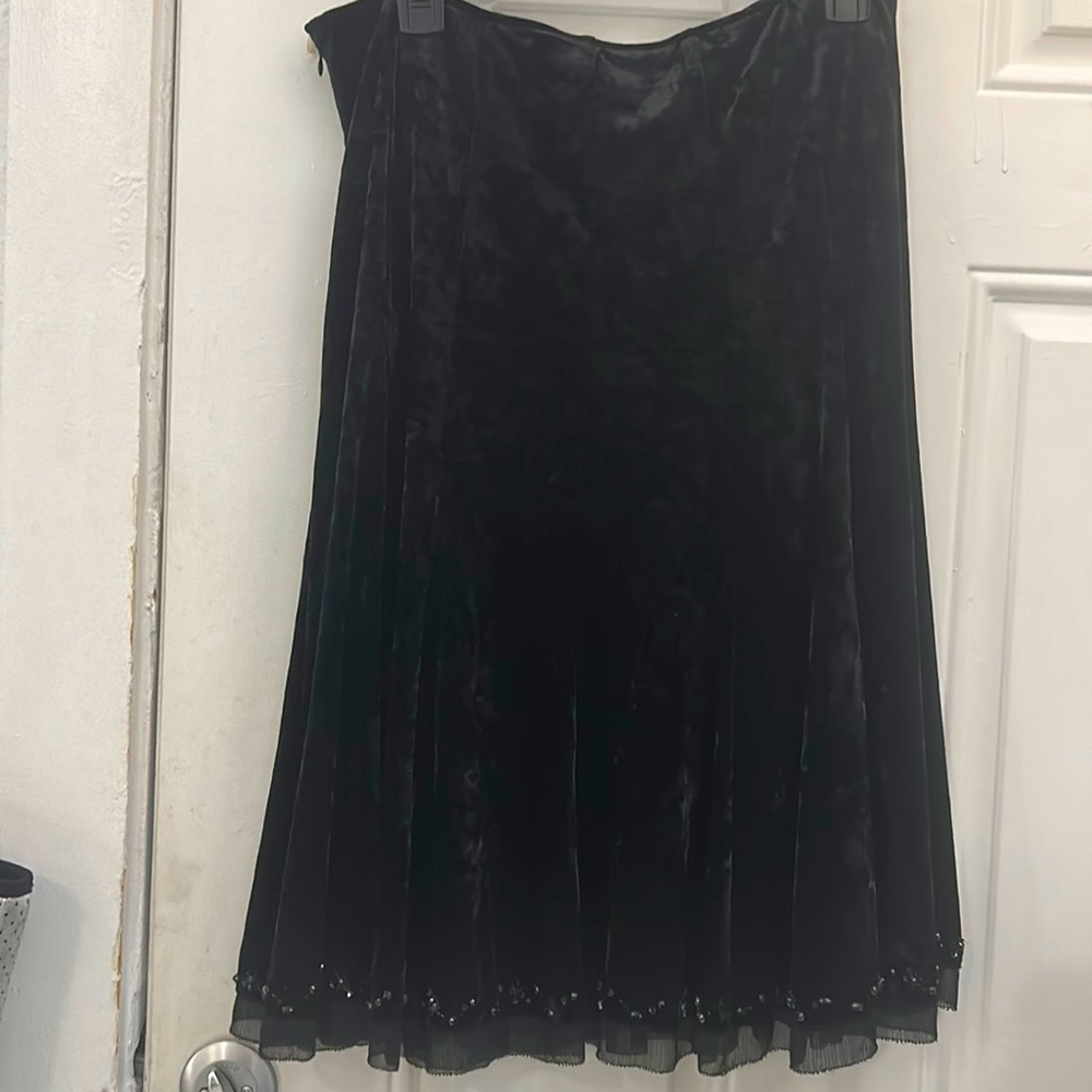 ISABELLA DeMarco Beaded Midi Skirt